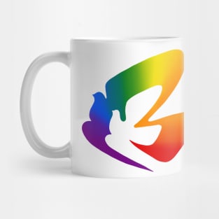 Rainbow Bird Mug